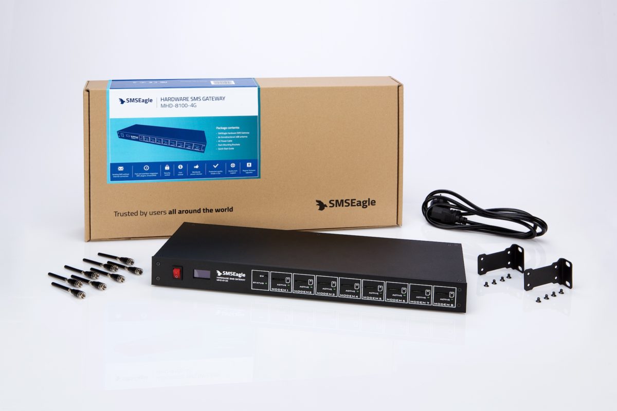 SMSEagle MHD-8100 4G (eight modem)