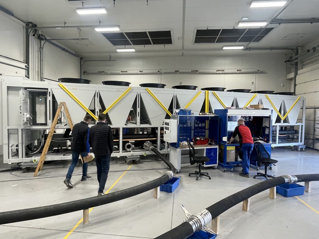 Chillers for ASP Data Center in Stavanger