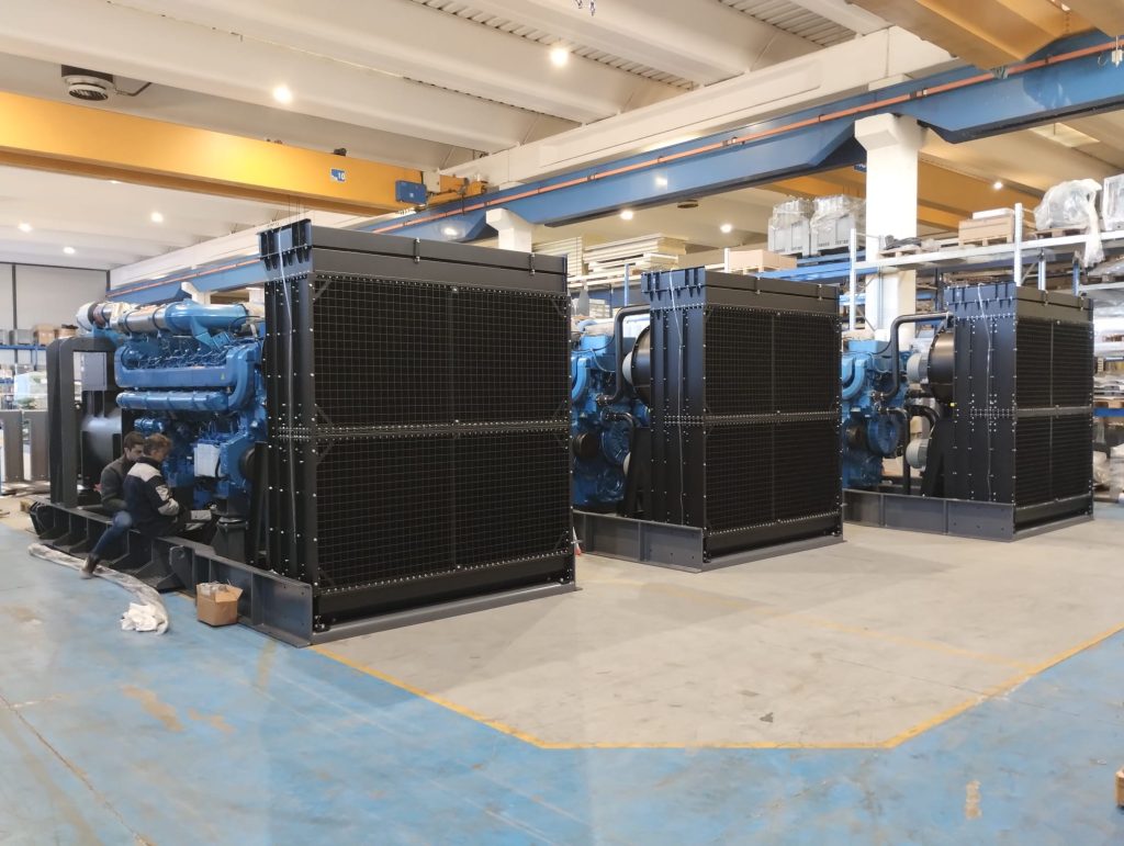 Elcos gensets from Italy